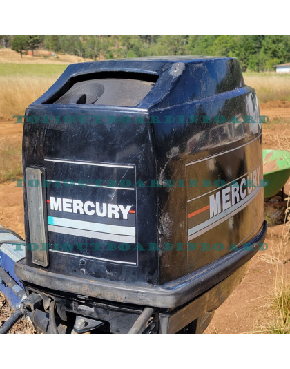 40 HP Mercury 4-Cylinder 2-Stroke 20" Outboard Motor - Ready to go 40 HP Mercury 4-Cylinder 2-Stroke 20" Outboard Motor - Ready to go
