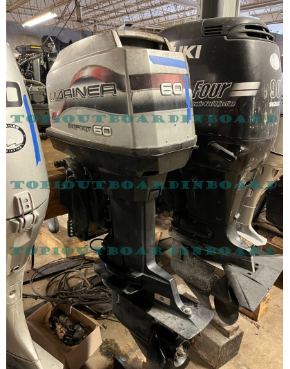 1999 Mariner Mercury 60 hp ELPTO 2-Stroke 20 Outboard Boat Motor - GOOD CONDITION 1999 Mariner Mercury 60 hp ELPTO 2-Stroke 20 Outboard Boat Motor - GOOD CONDITION