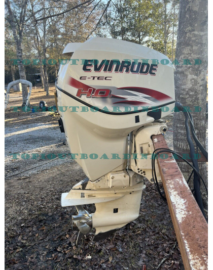 2010 EVINRUDE E-TEC 115 HP 2 STROKE OUTBOARD MOTOR  2010 EVINRUDE E-TEC 115 HP 2 STROKE OUTBOARD MOTOR