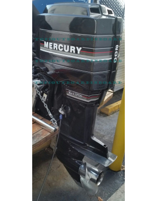 Used 1987 Mercury 200 HP Black Max 2 Stroke Outboard Engine