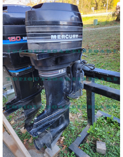 Mercury 75hp Outboard - Used and tested , Runs well