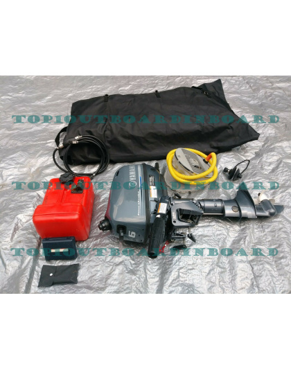 Zodiac Inflatable boat, C-240, 7 feet 11in with 6 HP Yamaha outboard gas engine - used like new