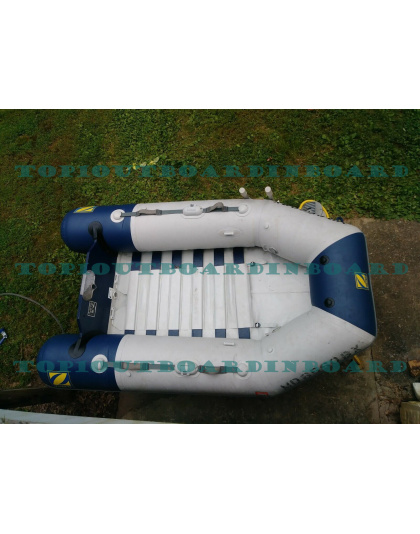 Zodiac Inflatable boat, C-240, 7 feet 11in with 6 HP Yamaha outboard gas engine - used like new