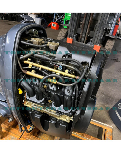 2014 Yamaha F150 4 Stroke Outboard Boat Motor Engine