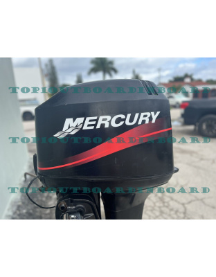 USED 2005 50HP MERCURY OUTBOARD MOTOR - LOW HOURS