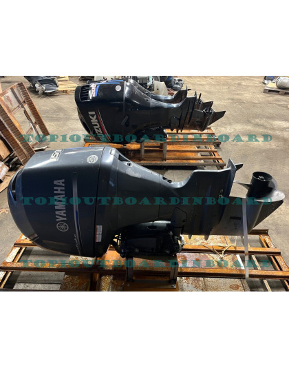 2014 Yamaha F150 4 Stroke Outboard Boat Motor Engine