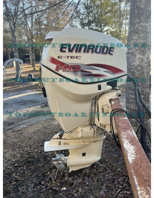  2010 EVINRUDE E-TEC 115 HP 2 STROKE OUTBOARD MOTOR