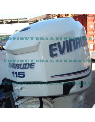  2011 BRP Evinrude 115 HP ETEC 2 Stroke Outboard Motor -Good Condition