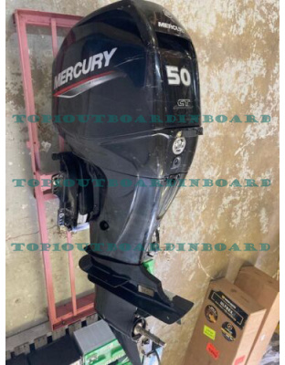 USED SALT WATER 2019 Mercury 50 HP Outboard Four Stroke Motor
