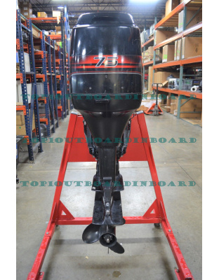 Used Mercury Outboard Boat Motor 2004 75hp 2 stroke