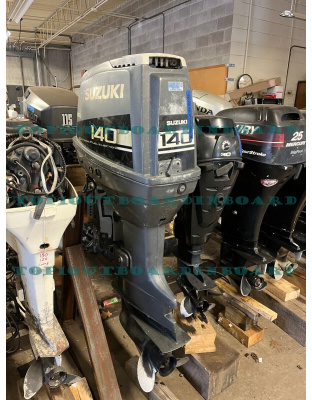 1999 Suzuki DT140 140 HP 2 Stroke Outboard Boat Motor Engine 