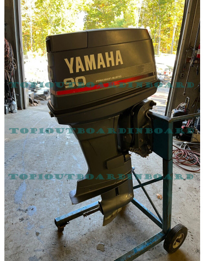 1996 Yamaha 90 HP 3Cylinder Carbureted Carb 2 Stroke 20 Inch Outboard Boat Motor