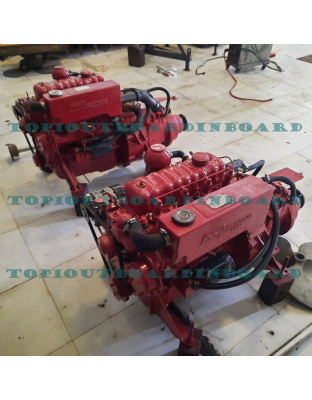 Westerbeke 40 LB x 02 Inboard marine engine Pair Keel cooled FOR SALE!!