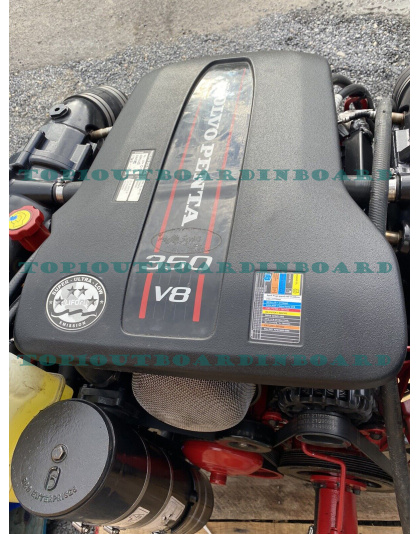 volvo penta 350 HP 6.0L V8 Complete Package Inboard Motor Engine