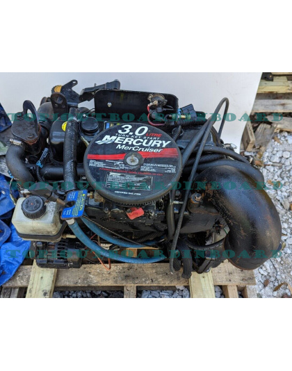 USED MERCRUISER 3.0 GEN 2 4 CLYNDER COMPLETE MARINE MOTOR ENGINE - FOR SALE!!