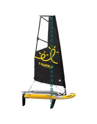 Tiwal Boat 2L &amp; 75/56 ft² reefable sail