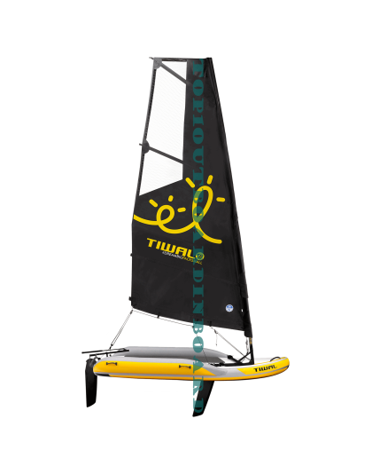 Tiwal Boat 2L &amp; 75/56 ft² reefable sail