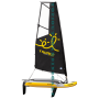 Tiwal Boat 2L &amp; 75/56 ft² reefable sail